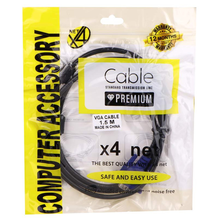 X4 NET VGA 1.5M CABLE